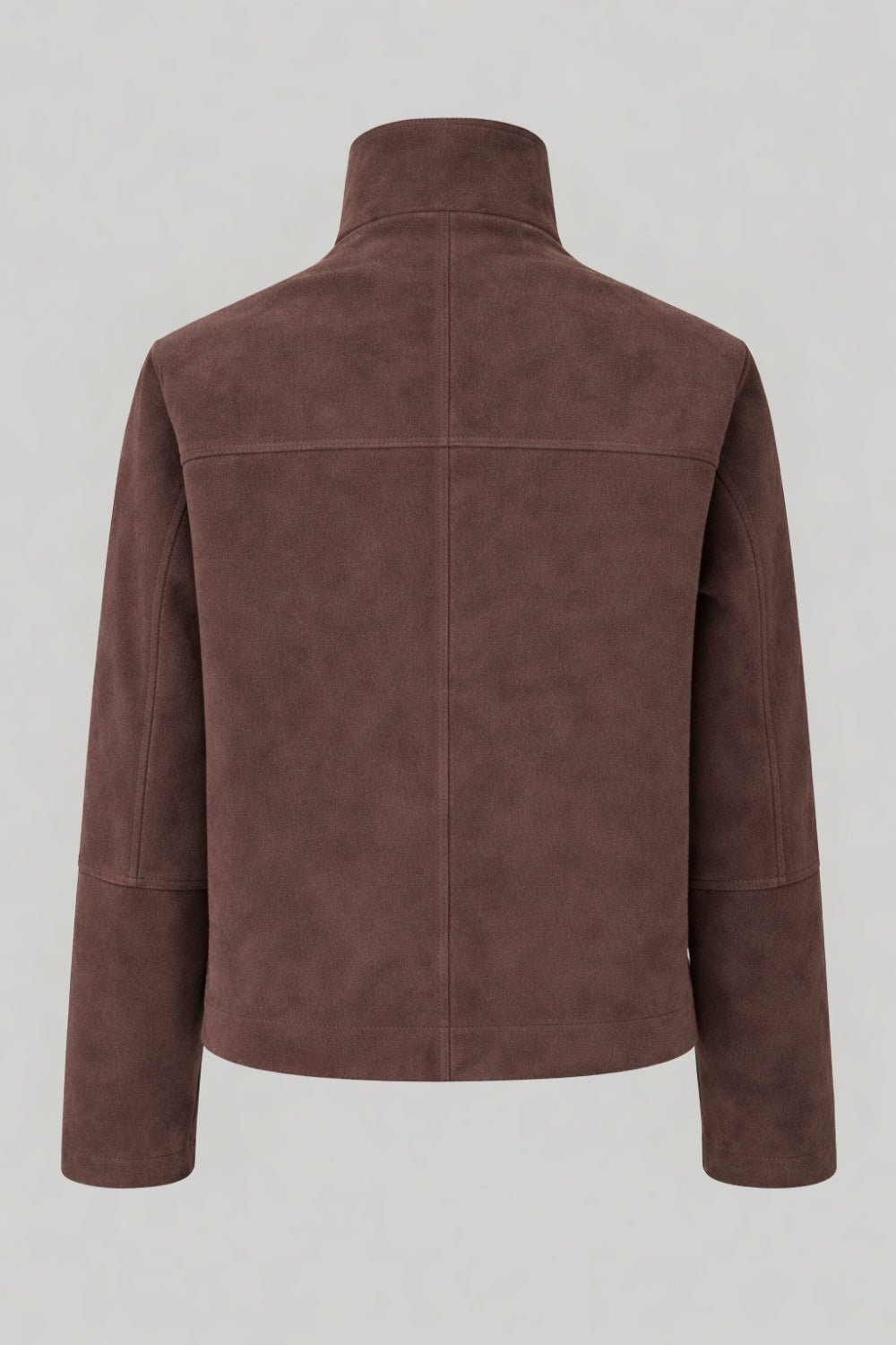 Suede Jacket in Brown RRP £289