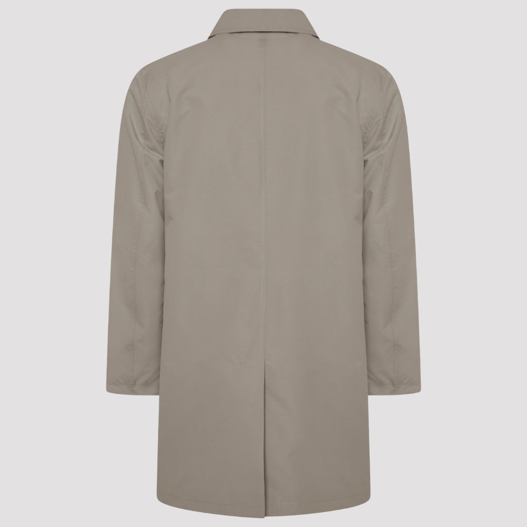James  Harry Brown Basic Raincoat in Stone RRP £149