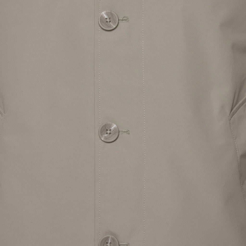 James  Harry Brown Basic Raincoat in Stone RRP £149