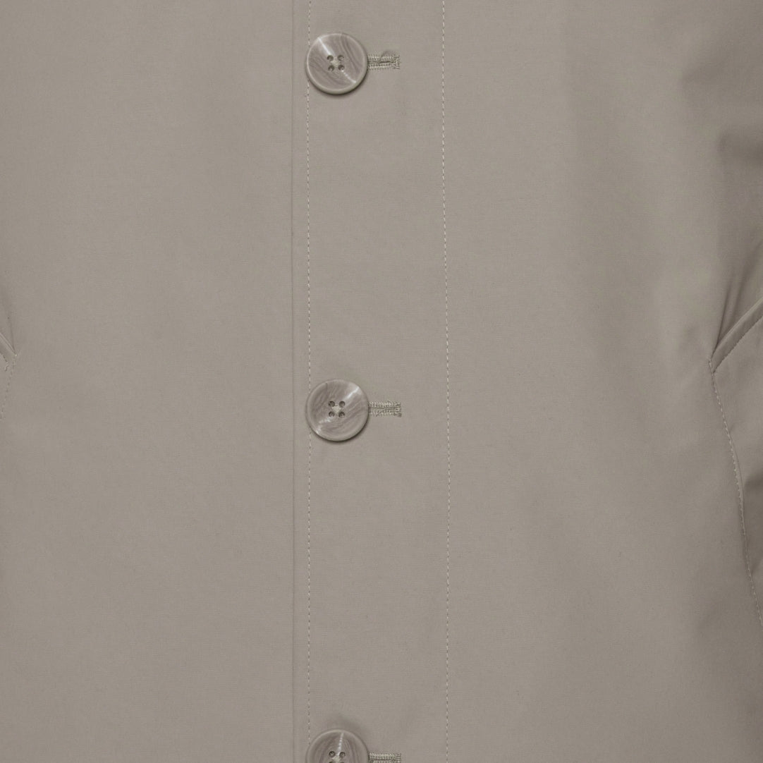 James  Harry Brown Basic Raincoat in Stone RRP £149