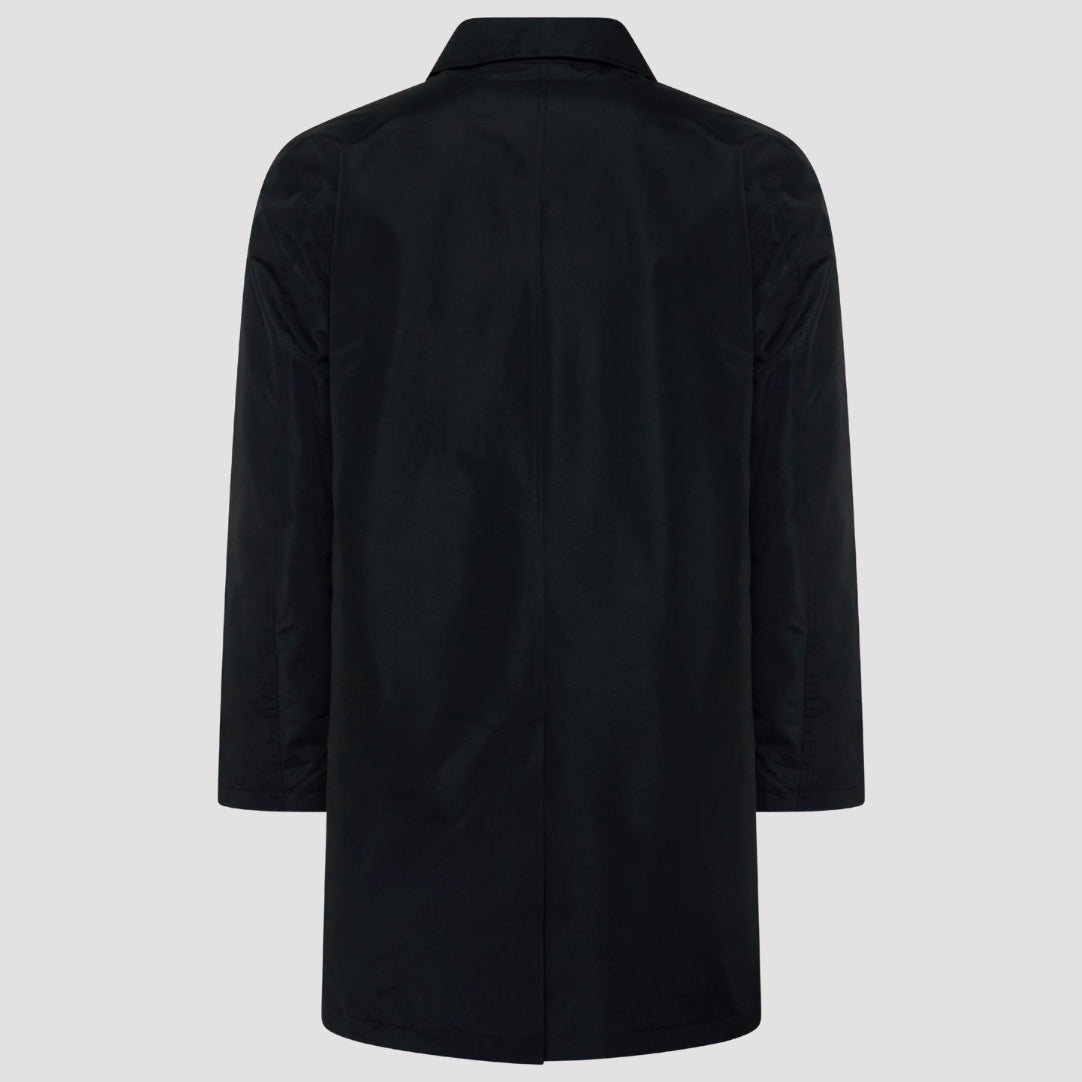 James Harry Brown Basic Raincoat in Black RRP £149