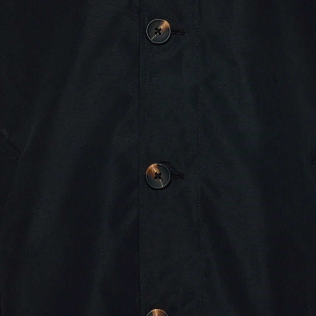 James Harry Brown Basic Raincoat in Black RRP £149