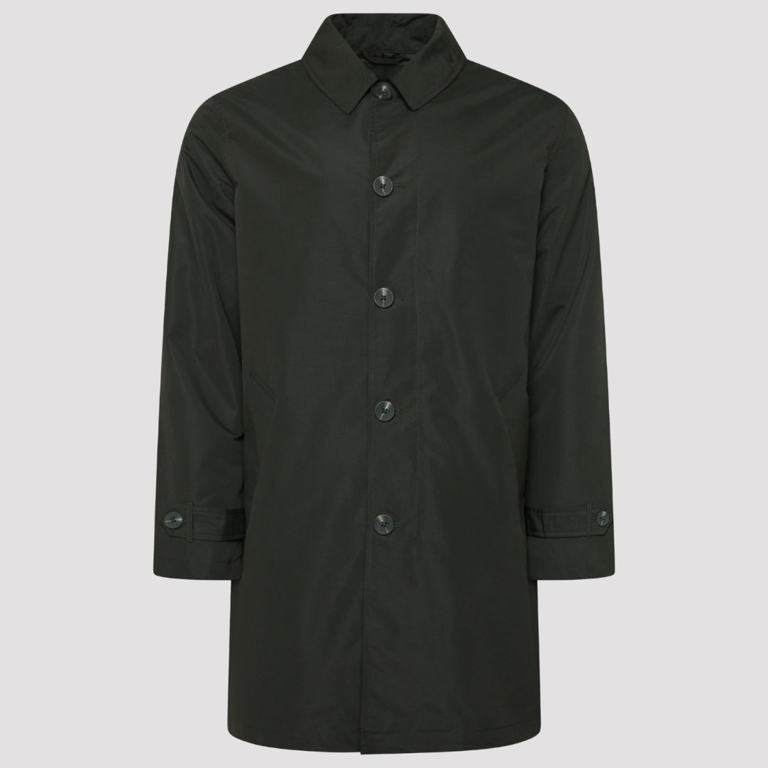 James  Harry Brown Basic Raincoat in Khaki RRP £149