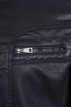 Load image into Gallery viewer, Fenton Faux Leather Jacket RRP £129
