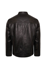 Load image into Gallery viewer, Walter Leather Jacket in Black RRP £299
