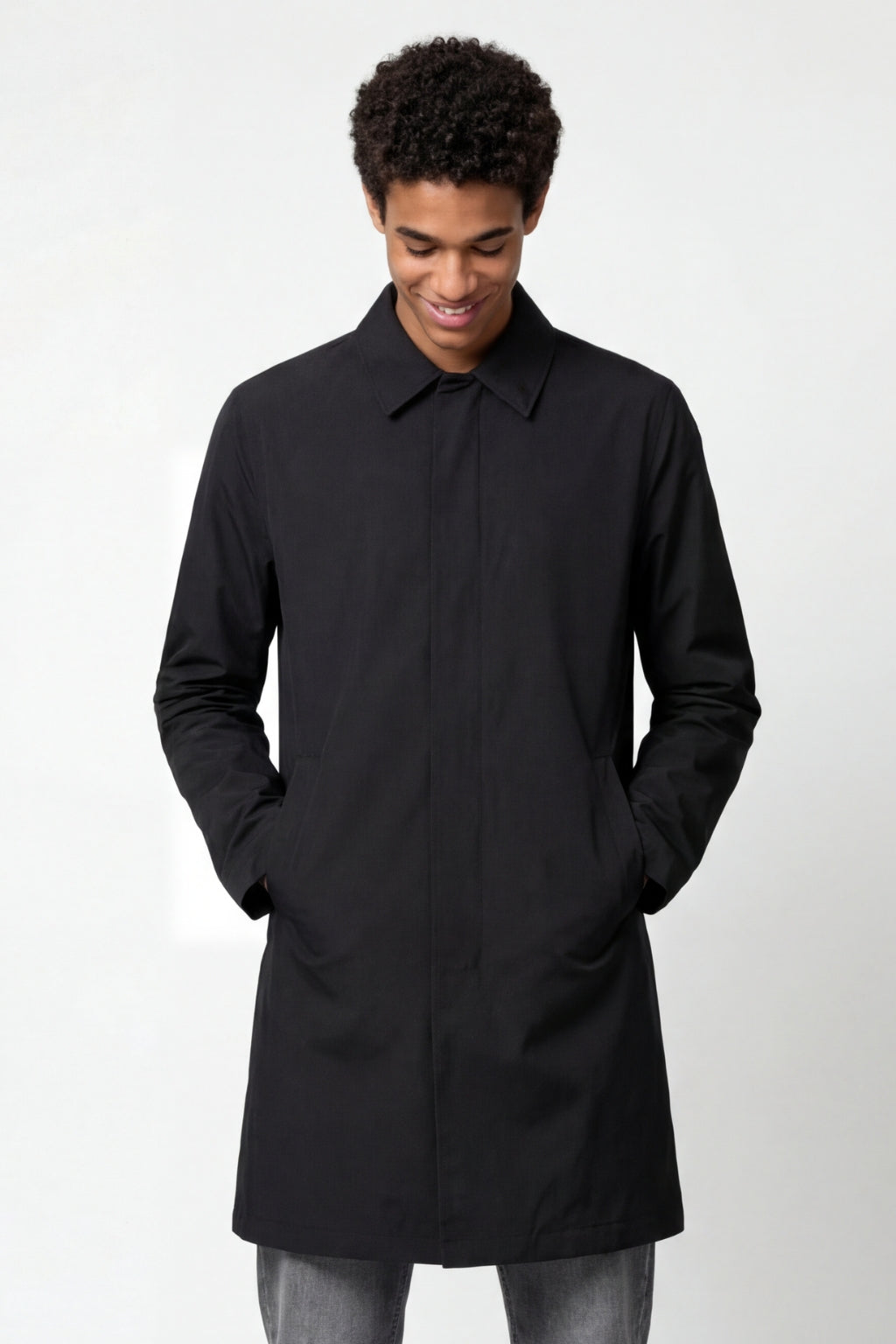 Carter & Jones Black Rain Coat RRP £129