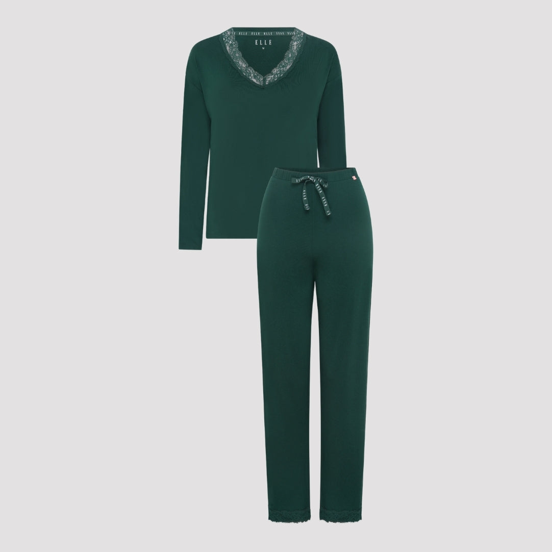 Super Soft PJ in Green RRP £50