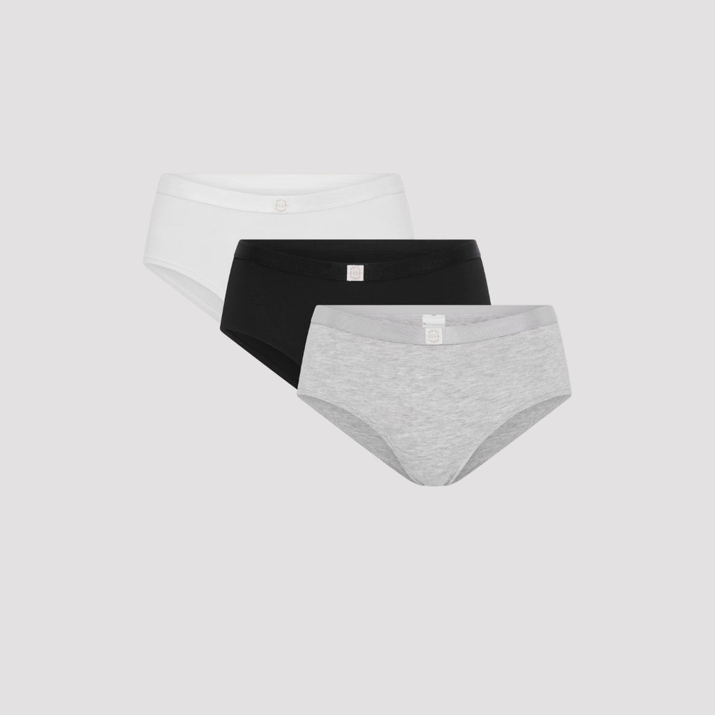Multi Pack (3) Super Soft Cotton Heritage Patch Shorts RRP £28