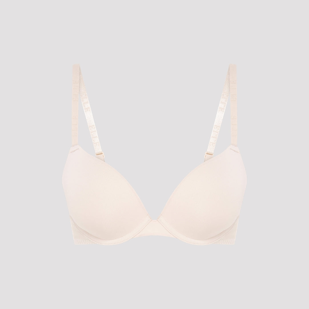 Multi Pack (2) Padded Smooth Bras Branded Strap RRP £40