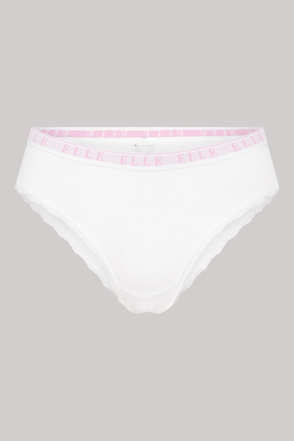 Multi Pack (3) Cotton Lace Trim Tipped Brazilians RRP £22