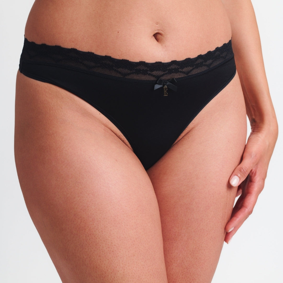 Multi Pack (5) Lace Waist Thongs RRP £44