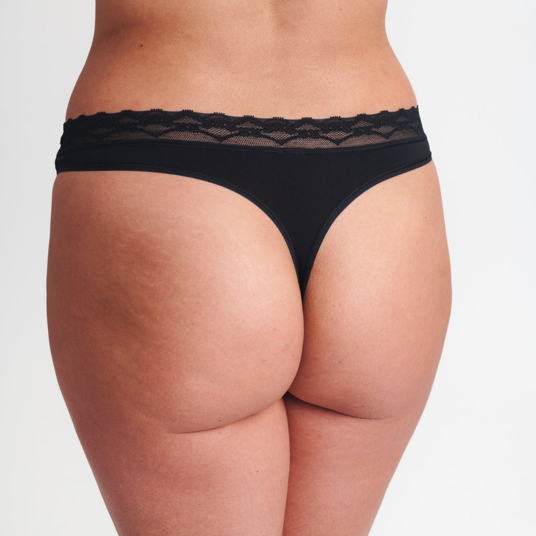 Multi Pack (5) Lace Waist Thongs RRP £44