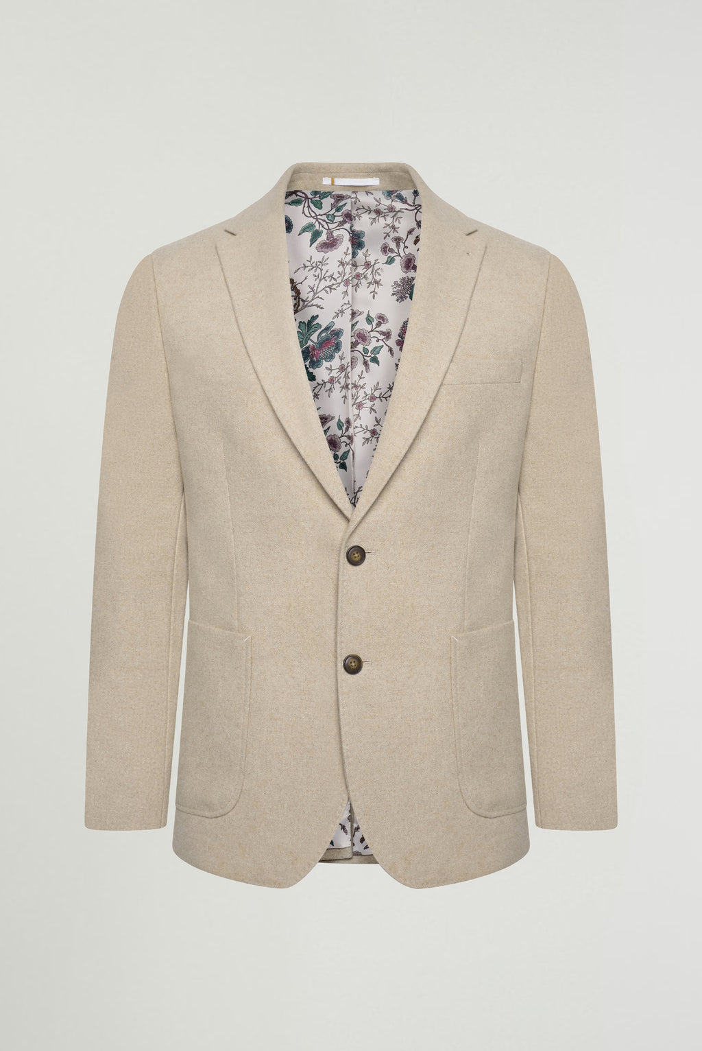 Adam Wool Tweed Two Piece Suit in Ecru RRP £249