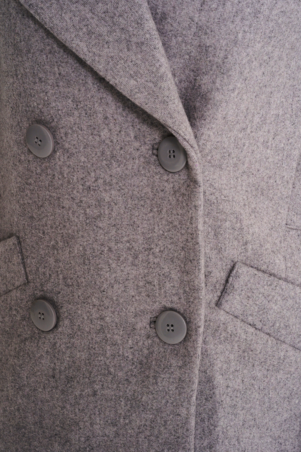 Elle Ladies Alice Wool Coat in Grey RRP £179