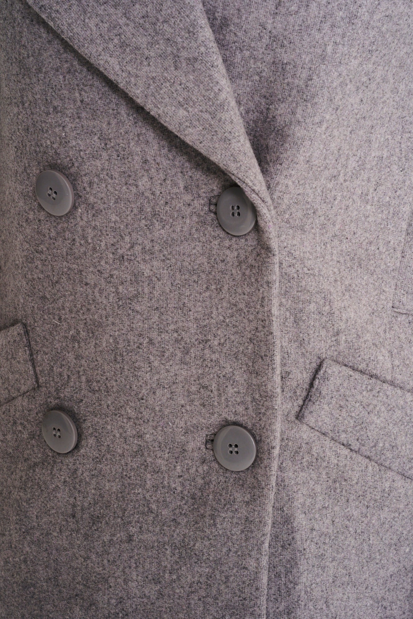 Elle Ladies Alice Wool Coat in Grey RRP £179