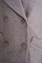 Load image into Gallery viewer, Elle Ladies Alice Wool Coat in Grey RRP £179
