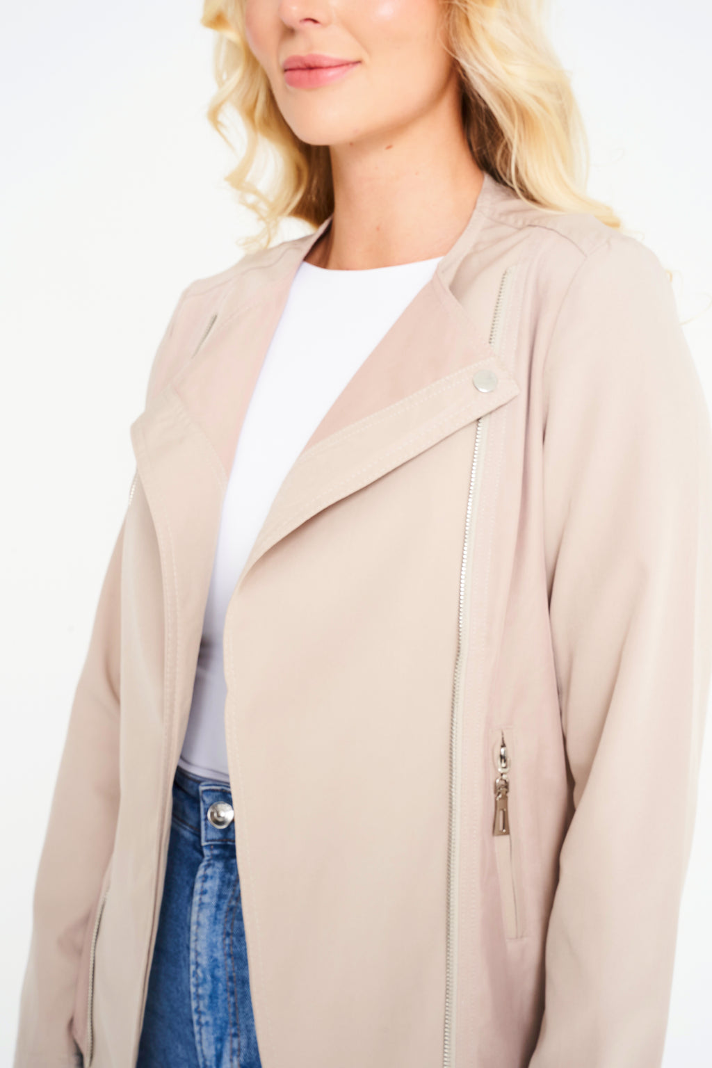 Elle Abbie Jacket in Stone RRP £109