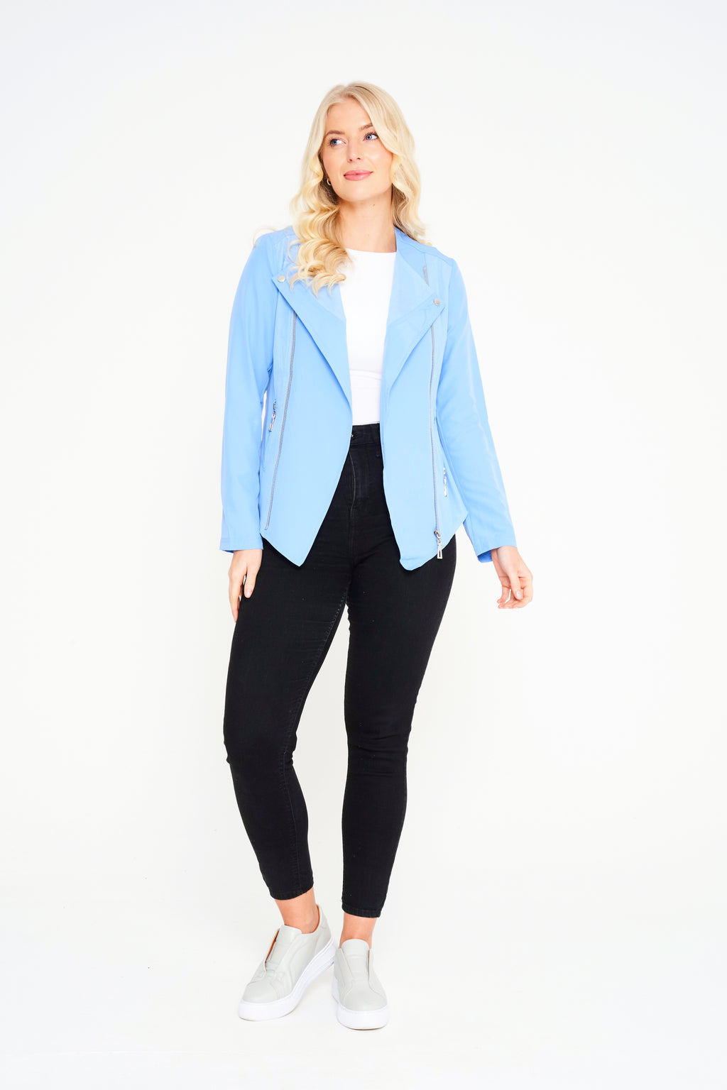Elle Abbie Jacket in Blue  RRP £109