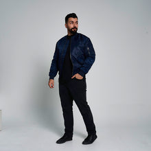 Load image into Gallery viewer, ProGo Ronnie Men&#39;s Bomber Jacket Dark Navy RRP £99.99
