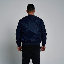 Load image into Gallery viewer, ProGo Ronnie Men&#39;s Bomber Jacket Dark Navy RRP £99.99
