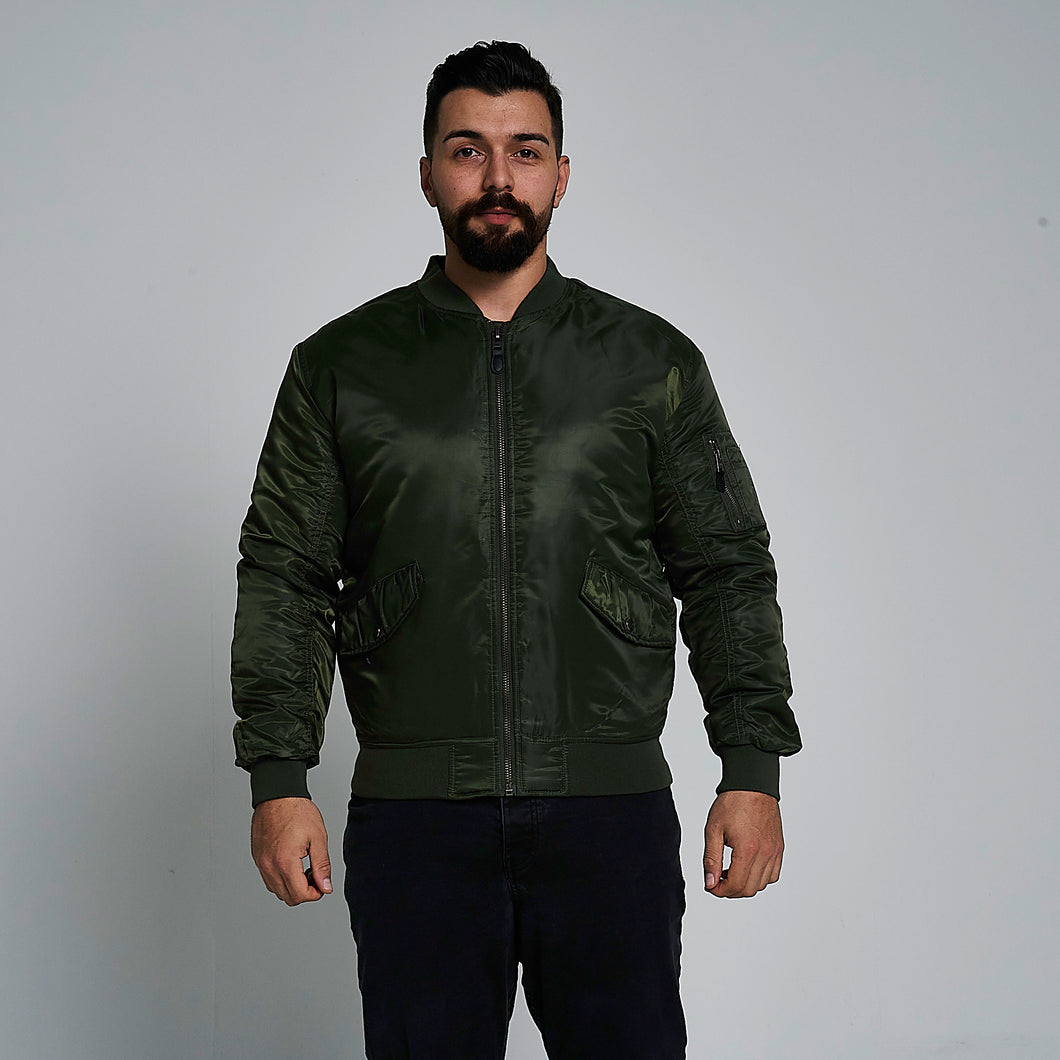 ProGo Ronnie Men's Bomber Jacket Olive RRP £99.99