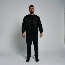 Load image into Gallery viewer, ProGo Ronnie Men&#39;s Bomber Jacket Black RRP £99.99
