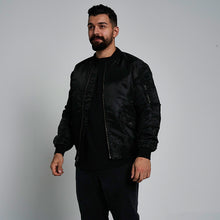 Load image into Gallery viewer, ProGo Ronnie Men&#39;s Bomber Jacket Black RRP £99.99
