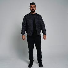 Load image into Gallery viewer, ProGo Ronnie Men&#39;s Bomber Jacket Dark Grey RRP £99.99
