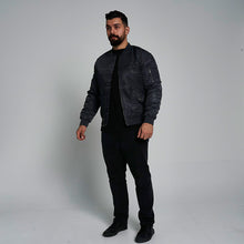 Load image into Gallery viewer, ProGo Ronnie Men&#39;s Bomber Jacket Dark Grey RRP £99.99
