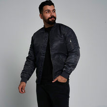 Load image into Gallery viewer, ProGo Ronnie Men&#39;s Bomber Jacket Dark Grey RRP £99.99
