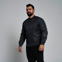 Load image into Gallery viewer, ProGo Ronnie Men&#39;s Bomber Jacket Dark Grey RRP £99.99
