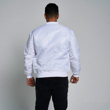 Load image into Gallery viewer, ProGo Ronnie Men&#39;s Bomber Jacket White RRP £99.99
