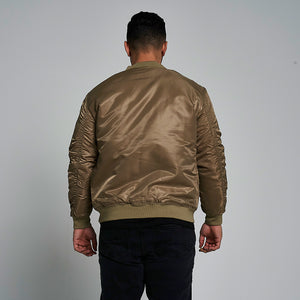 ProGo Ronnie Men's Bomber Jacket Khaki RRP £99.99