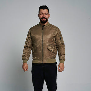 ProGo Ronnie Men's Bomber Jacket Khaki RRP £99.99