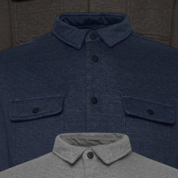 Virgil Quilted Overshirt 3 Pack RRP £300