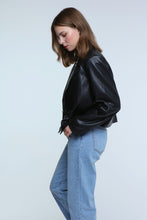 Load image into Gallery viewer, Elle Pu Jacket in Black RRP £129
