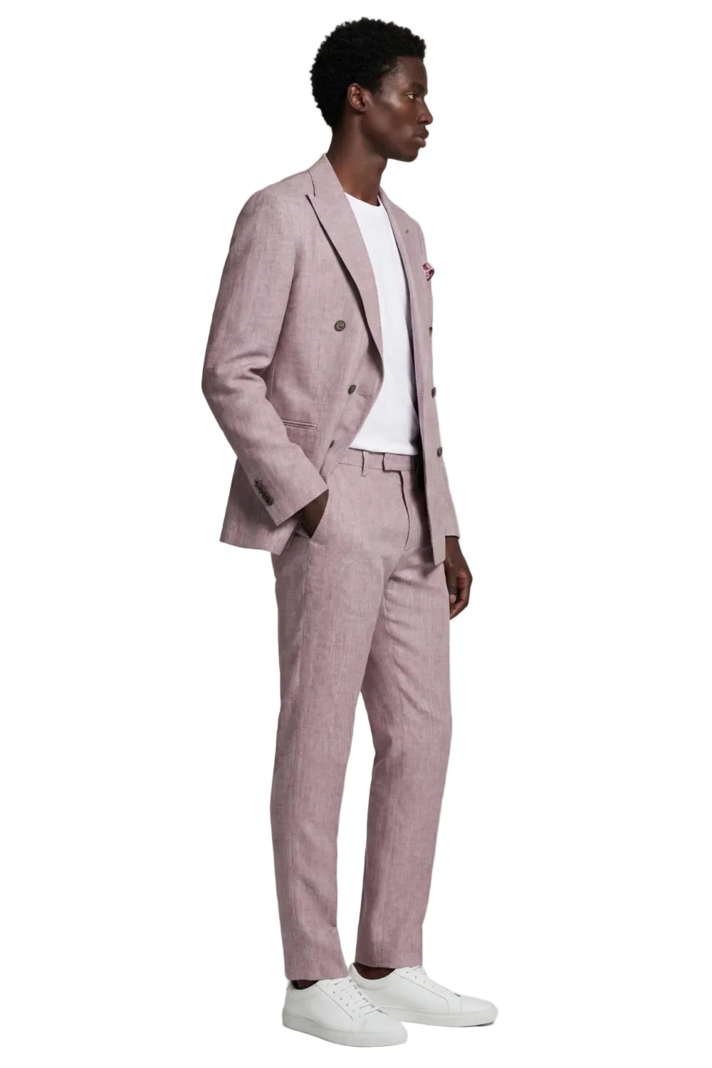 Giacomo Slim Fit Double Breasted Suit Jacket RRP £185
