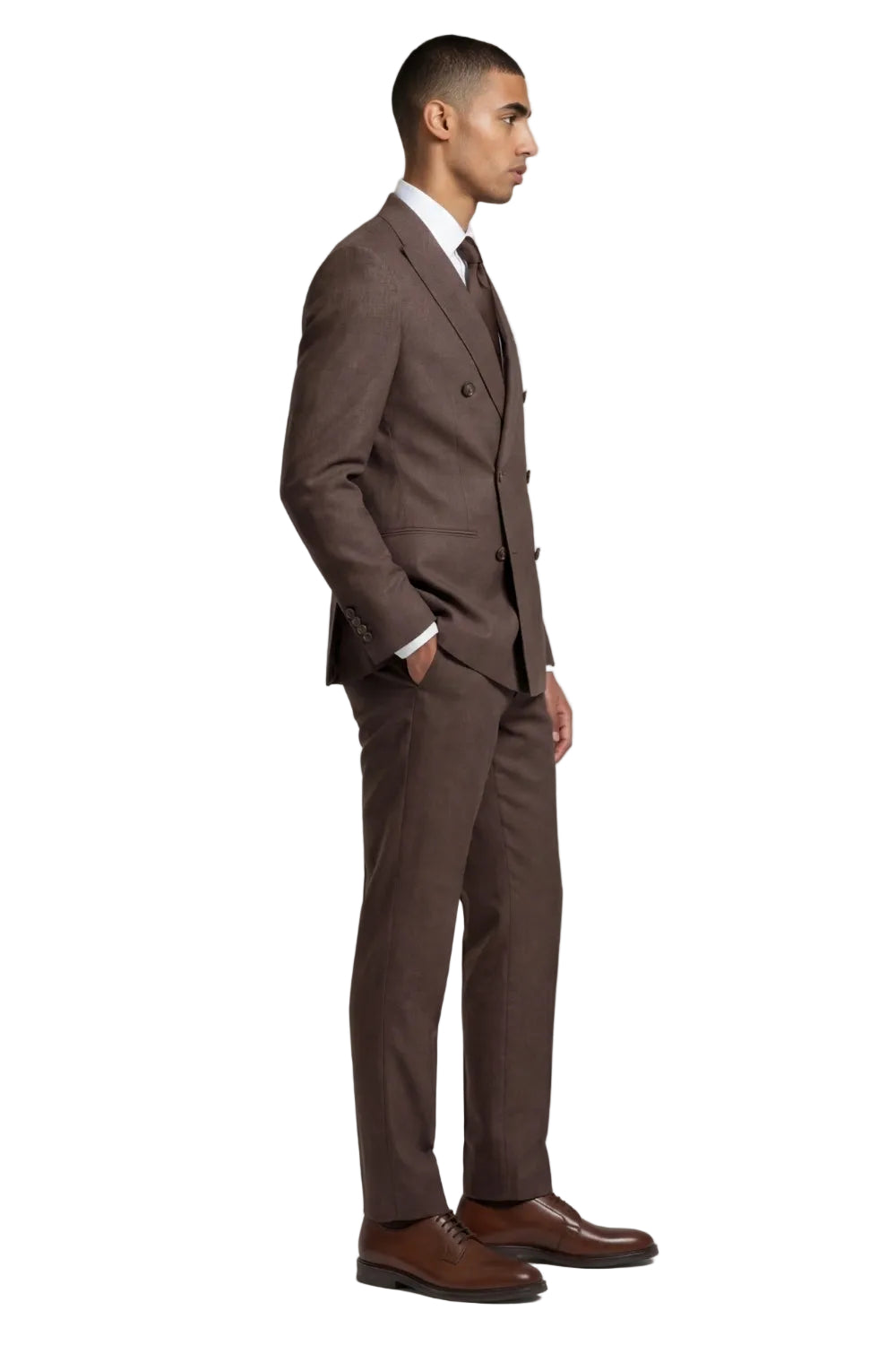 Giacomo Slim Fit Double Breasted Suit Jacket RRP £185