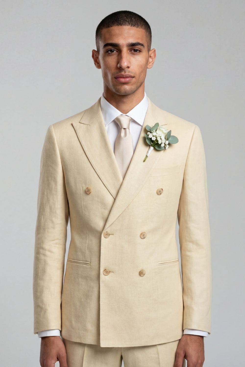 Giacomo Slim Fit Double Breasted Suit Jacket RRP £185