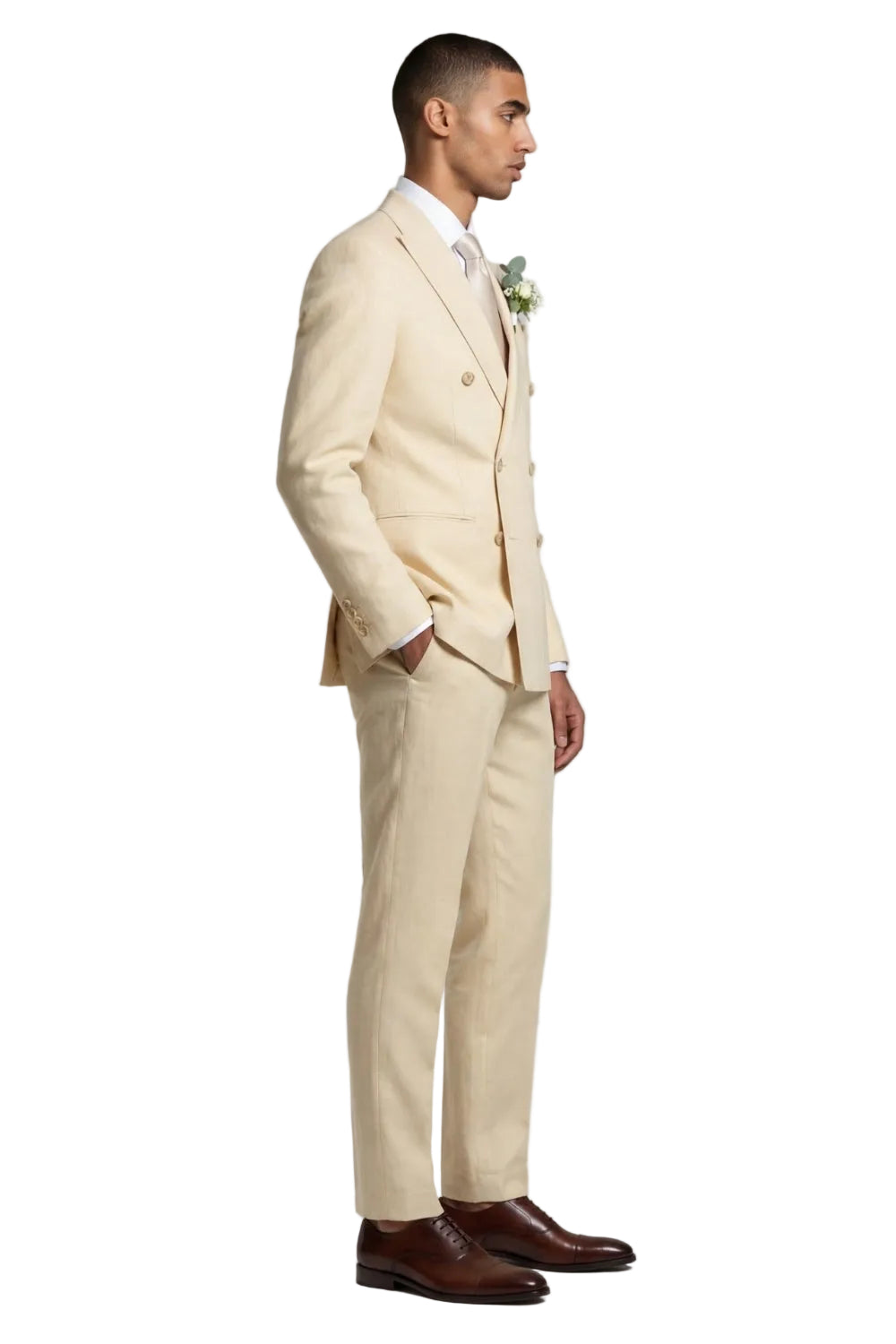 Giacomo Slim Fit Double Breasted Suit Jacket RRP £185