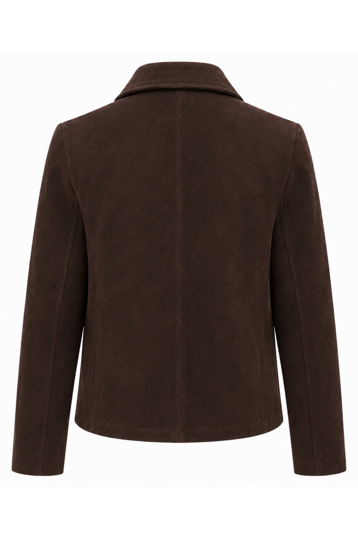 Suede Jacket in Chestnut RRP £289