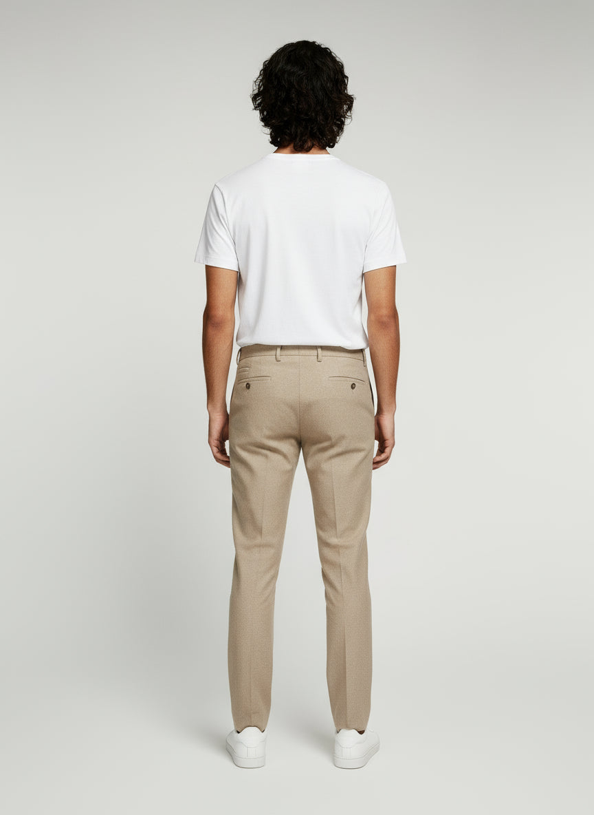 Adam Wool Tweed Two Piece Suit in Ecru RRP £249