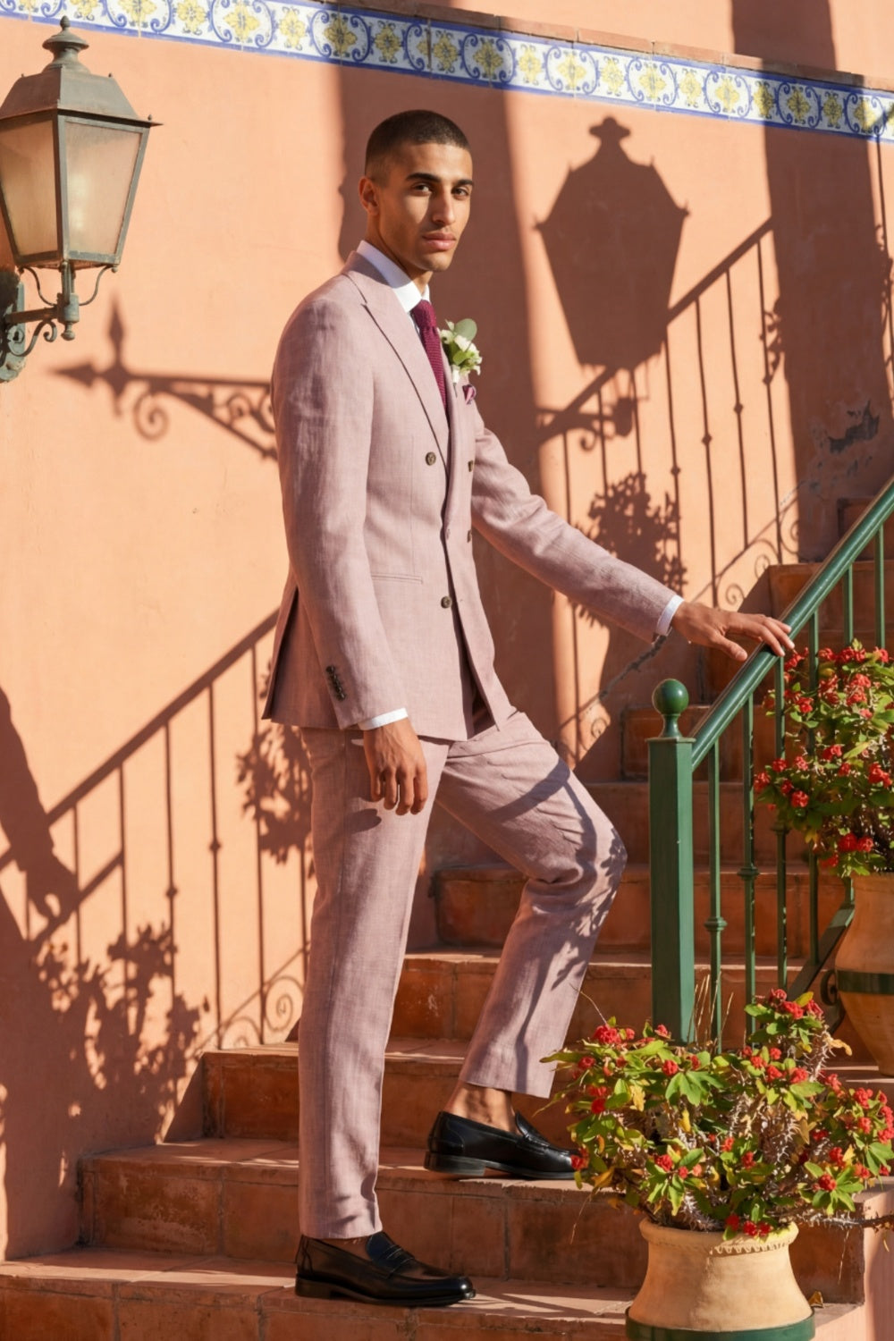 Giacomo Slim Fit Double Breasted Suit Jacket RRP £185