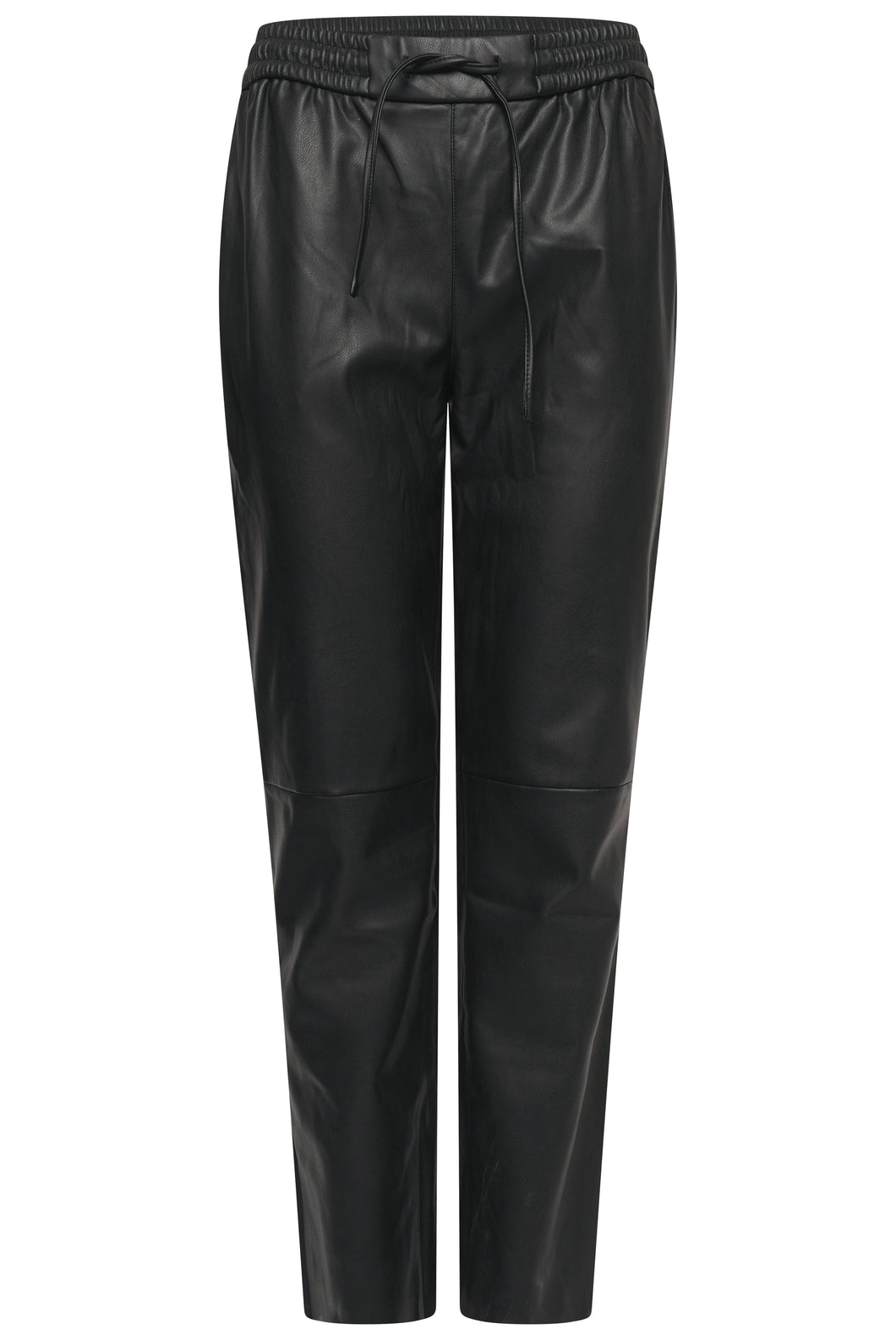 Elle Tessa Drawstring Waist Faux Leather Trousers RRP £189