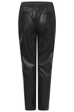 Load image into Gallery viewer, Elle Tessa Drawstring Waist Faux Leather Trousers RRP £189
