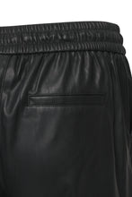 Load image into Gallery viewer, Elle Tessa Drawstring Waist Faux Leather Trousers RRP £189
