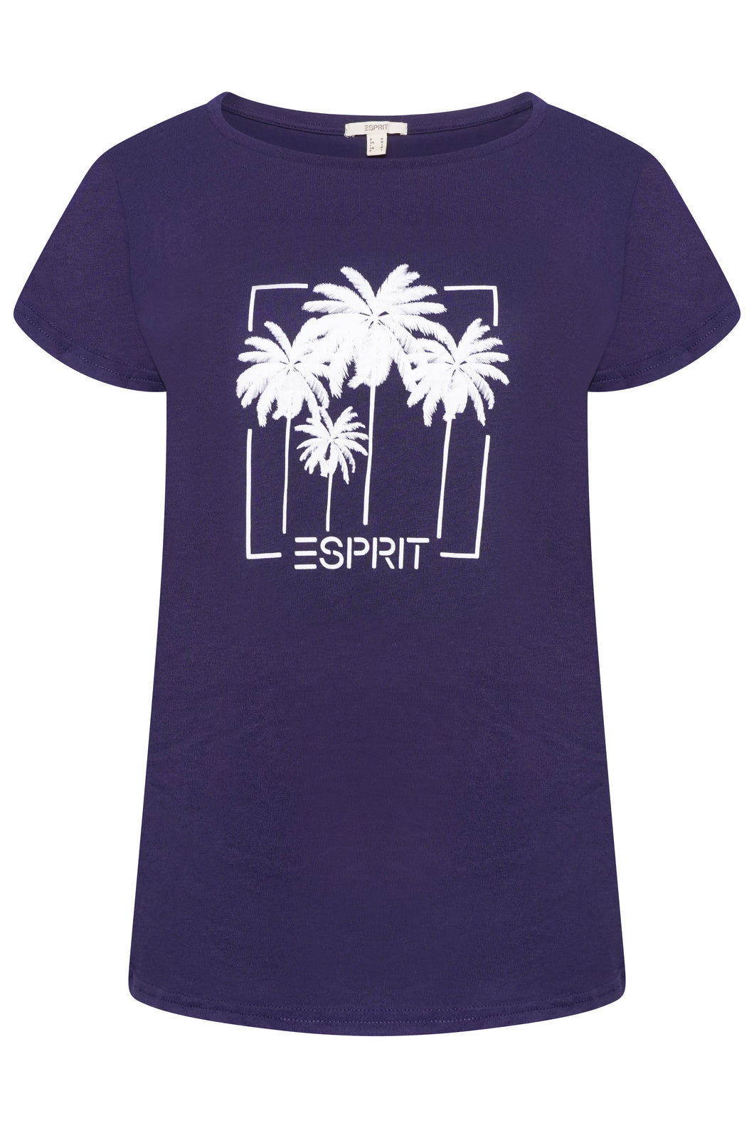 Esprit Ladies T-Shirt Pattern 5 Navy RRP £30