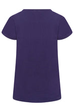 Load image into Gallery viewer, Esprit Ladies T-Shirt Pattern 5 Navy RRP £30
