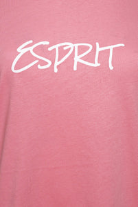 Esprit Ladies T-Shirt Pattern 3 Pink RRP £30