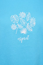 Load image into Gallery viewer, Esprit Ladies T-Shirt Pattern 14 Blue RRP £30
